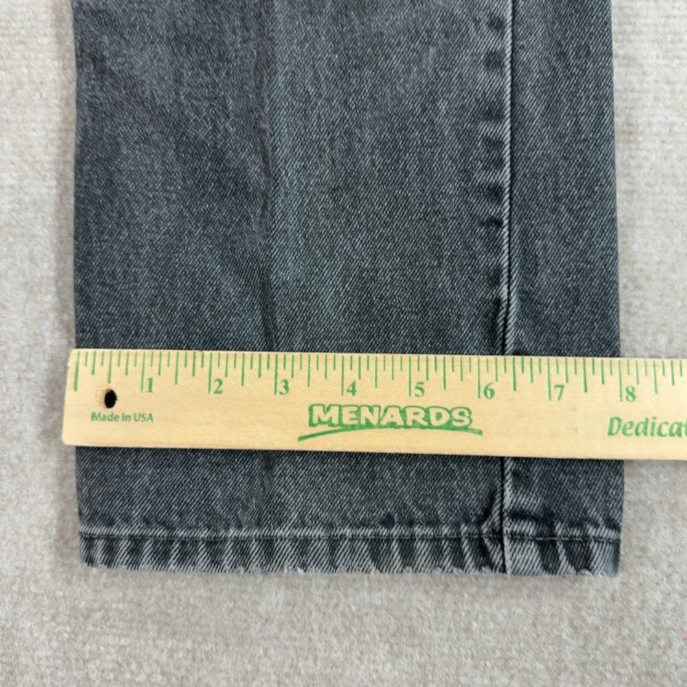 Vintage Levis 505 Jeans 33x32 Mens Classic Straight Black Grunge Work Y2k